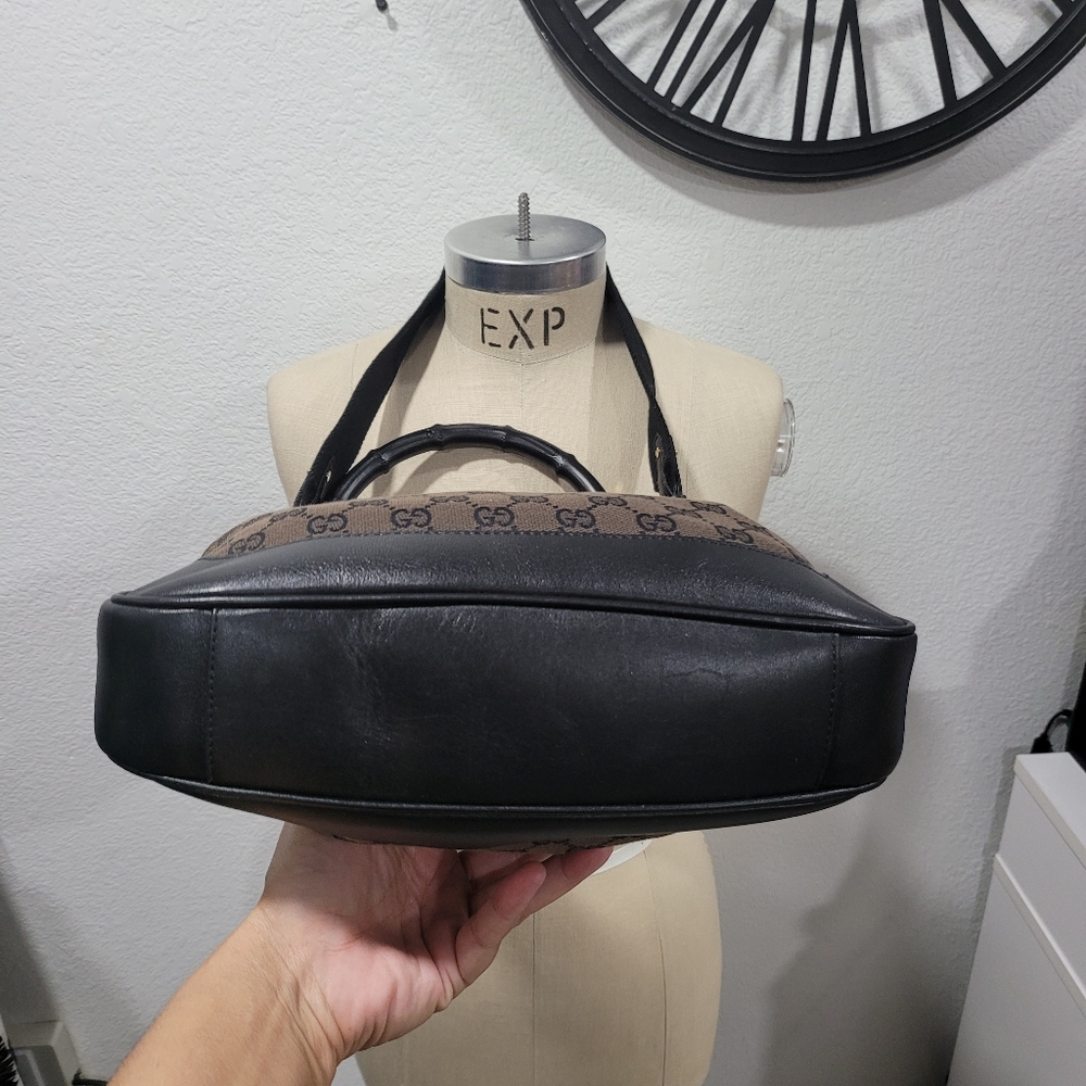 Gucci bamboo handle 2 way bag - Picture 5 of 12